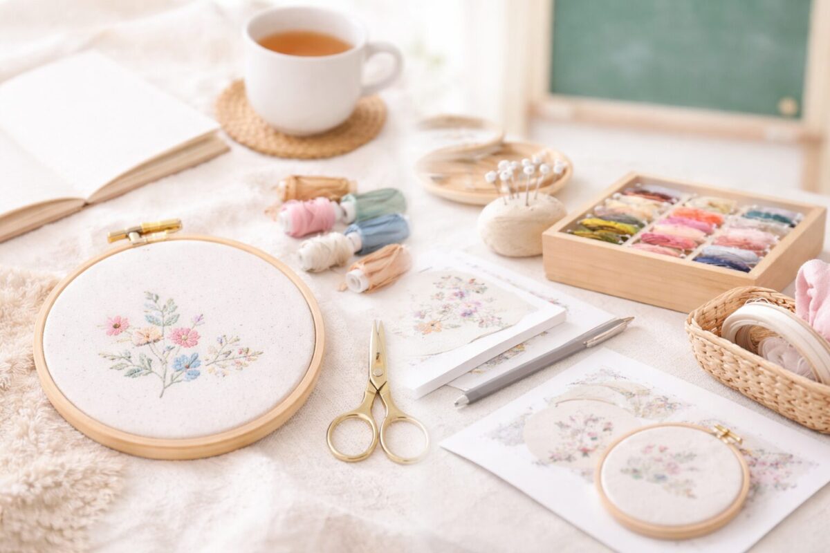 刺繍は独学で大丈夫か教室に通うべきか